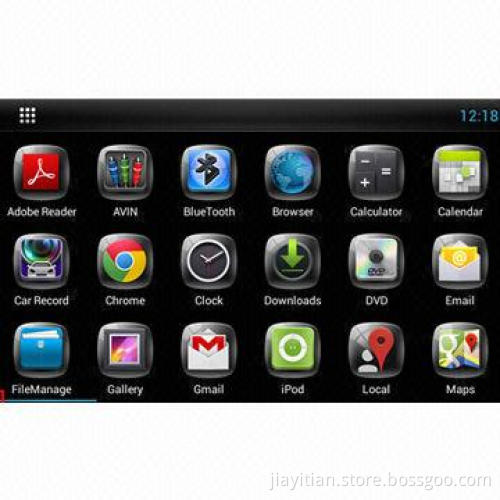 Android 4.2 Car DVD Player, Fit for Hyundai Solaris, Supports BT/GPS/iPod with Wi-Fi and 3G